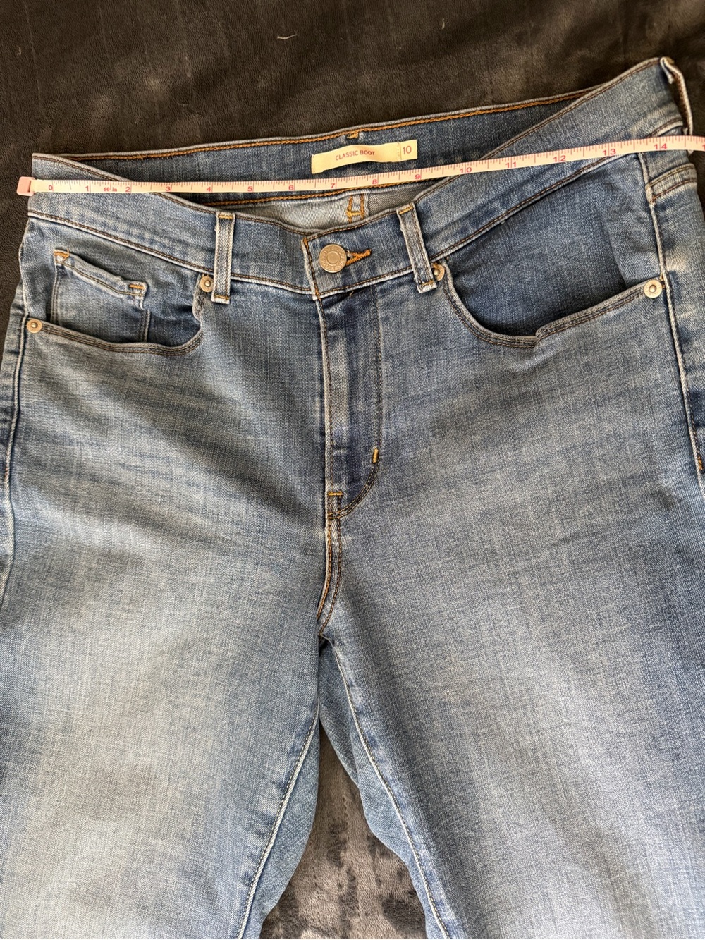 Levi’s Classic Boot Jeans Women’s Size 10 Short W30 L30 Medium Wash Denim - Picture 6 of 12